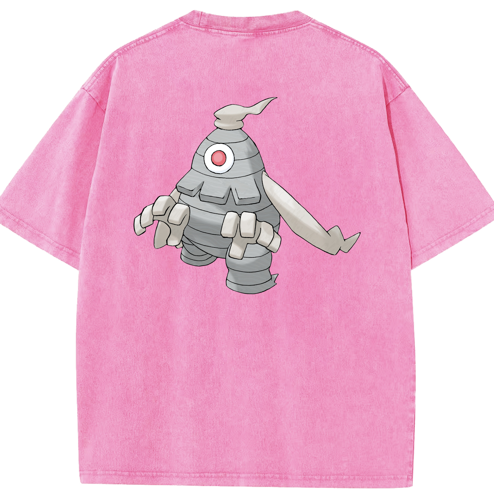 （画像用） ポケットモンスター Pokémon 綿100% ヴィンテージ風 半袖Tシャツ（背面プリント）